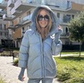 Csilla kabát gyöngyház babakék – Innova Fashion – 6. kép